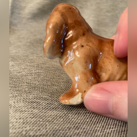 English Cocker Spaniel Dog Small Vintage Figure - Picture 8 of 12